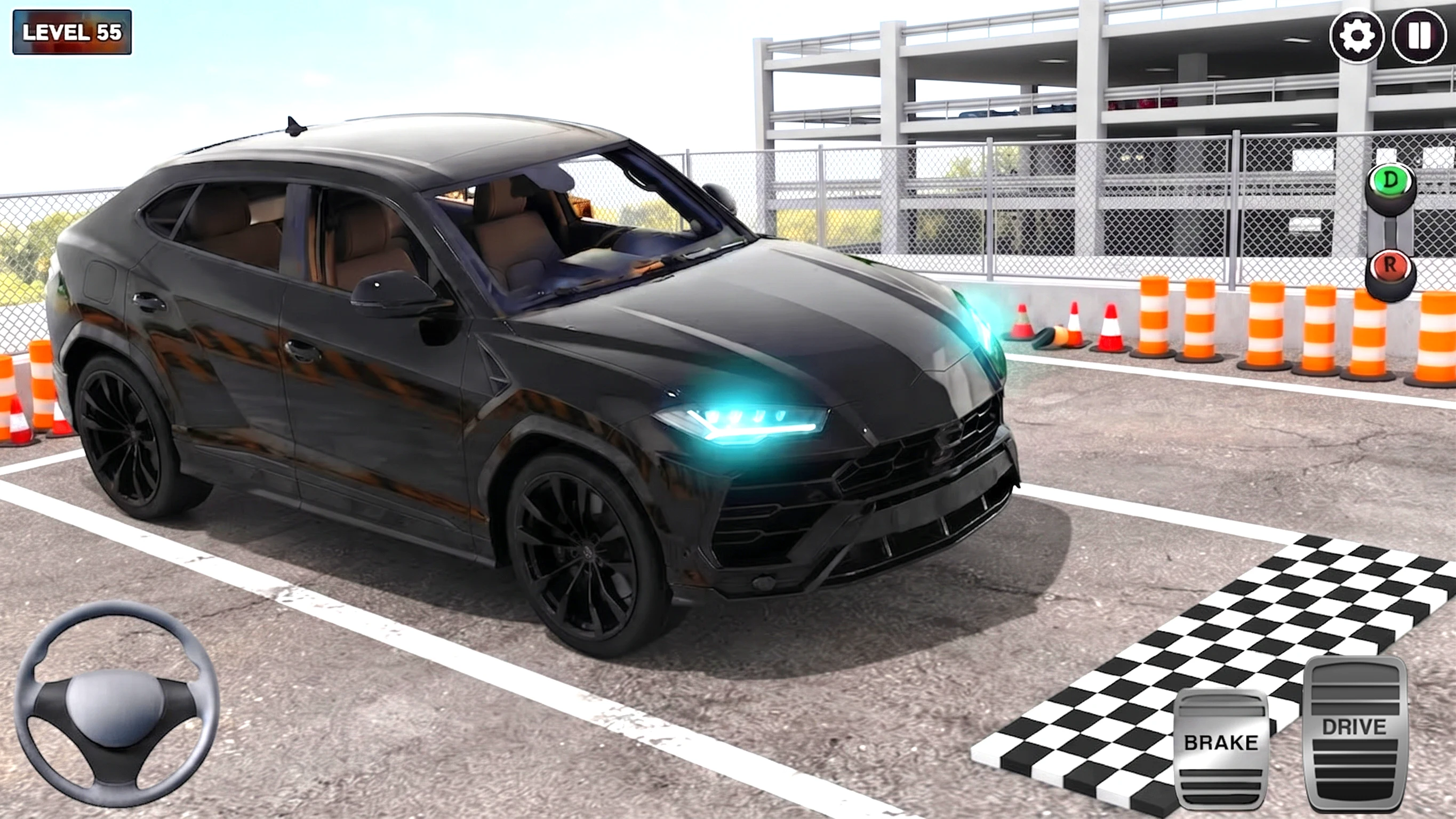 Offroad SUV Parking Game screenshot