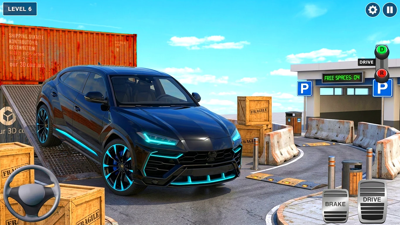 Offroad SUV Parking Game screenshot