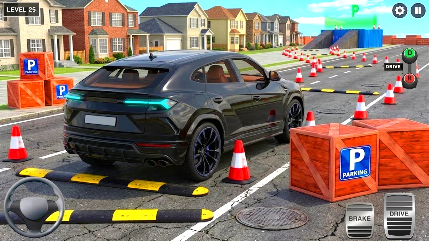 Offroad SUV Parking Game screenshot