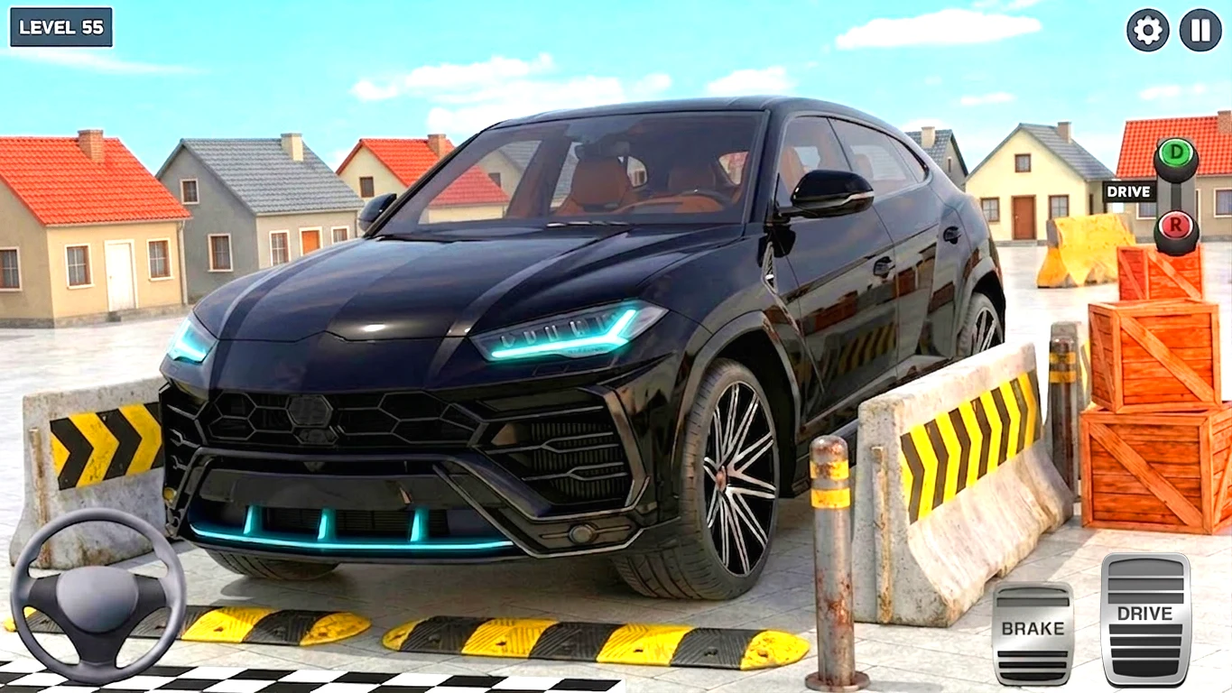 Offroad SUV Parking Game screenshot